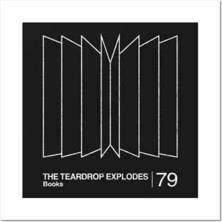 The Teardrop Explodes / Minimalist Graphic Artwork Design Posters and Art